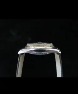 Rolex Datejust 1601 18kt Gold Bezel And Stainless Steel Circa 1974