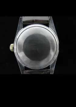 Rolex Datejust 1601 18kt Gold Bezel And Stainless Steel Circa 1974