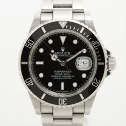ROLEX SUBMARINER 16610T SS AT BLACK DIAL 1 EXTRA LINK