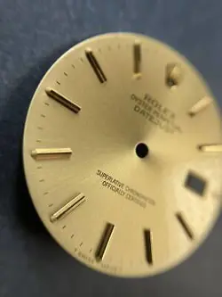 ROLEX GOLD DIAL