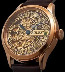 [Near MINT] ROLEX The most longed for item       Luxury engraving   skeleton