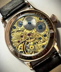 [Near MINT] ROLEX The most longed for item       Luxury engraving   skeleton