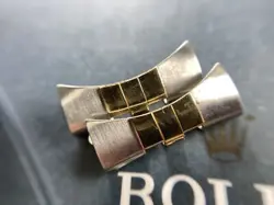 [NEAR MINT] ROLEX  FF455 1625 16013 16233 FLUSH FIT  COMBI YG JUBILEE 20MM K18