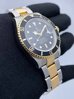 TWO-TONE MENS WATCH