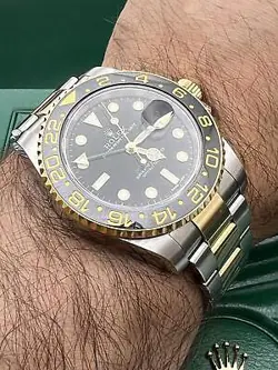 BLACK BEZEL DIAL
