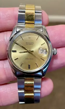 SIGNED STAINLESS/GOLD