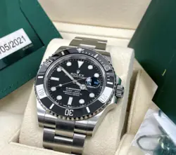 ROLEX SUBMARINER 126610LN BLACK DIAL OYSTER BRACELET BRAND NEW FULL SET 41MM