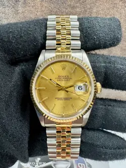 MENS 36MM TWO-TONE