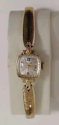 Tudor (Rolex) 21 Jewel Women's Windup Watch  ~ 14k Gold Case Working