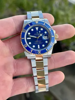 2019 ROLEX SUBMARINER 116613 BLUE W/ ROLEX WARRANTY CARD