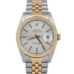 36MM SILVER TWO-TONE