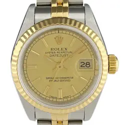 ROLEX DATEJUST 69173 YG AUTOMATIC LADIES #BS248