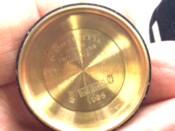 Vin. Rolex 14 KARAT YELLOW GOLD OP Ref 1005 AUTOMATIC CAL. 1560 34MM FROM 60’S!