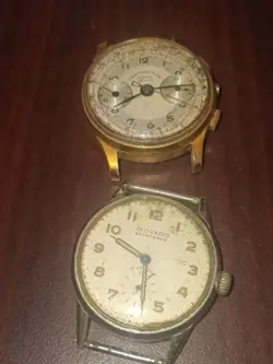 Vintage Watch Lot Of  9pcs (Movado Bulova Seiko Timex  Rolex ) For Repair/ Parts