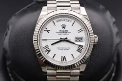 ROLEX WATCH DAY DATE 40 228239 WHITE GOLD