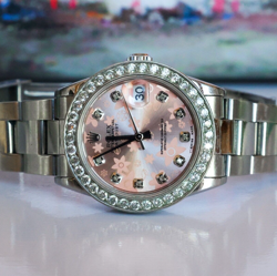 PINK FLOWER MOTIF