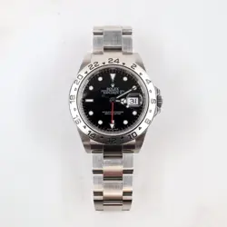 ROLEX EXPLORER II 16570 BLACK DIAL 40MM STAINLESS STEEL OYSTER BRACELET