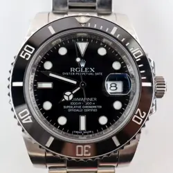 ROLEX SUBMARINER 116610LN WITH CARD BLACK BEZEL 40MM OYSTER BRACELET