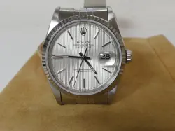 DATEJUST SILVER TAPESTRY