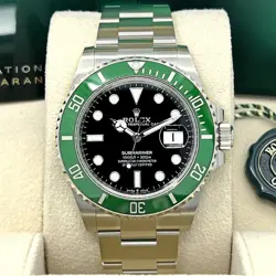 Rolex Submariner, 41mm, Starbucks, New MK2 Bezel, Ref# 126610LV, Unworn 2023