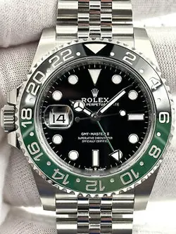 ROLEX GMT MASTER II SPRITE JUBILEE BRACELET 126720VTNR BOX & PAPERS 2023