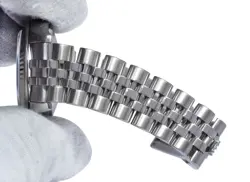 Rolex Datejust Steel 18k Gold Bezel Silver Dial Ladies 31mm Watch  Card Z 178274