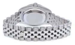 Rolex Datejust Steel 18k Gold Bezel Silver Dial Ladies 31mm Watch  Card Z 178274