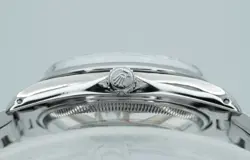Rolex Oyster Perpetual Date 15000 Stainless Steel 34mm Silver Dial!