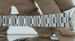 Rolex Oyster Perpetual Date 15000 Stainless Steel 34mm Silver Dial!