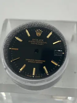 GENUINE ROLEX DATEJUST 31MM BLACK DIAL W/ GOLD STICKS 68243 78243 178273