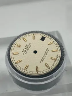Genuine Rolex Datejust 31mm Cream anniversary Dial YG markers 68240 78240 178240