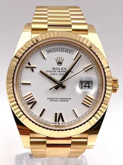 40MM WHITE ROMAN