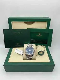 18K FLUTED BLUE