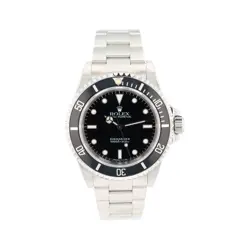 ROLEX 14060 SUBMARINER 40MM BLACK LUMINOUS DIAL ROTATABLE BEZEL NO DATE