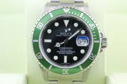 2006 Rolex Submariner 16610TLV Kermit Oyster W/ Rsc Papers 40mm