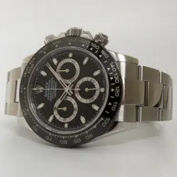 ROLEX DAYTONA BLACK DIAL CERAMIC BEZEL STAINLESS STEEL 40MM AUTOMATIC 116500LN