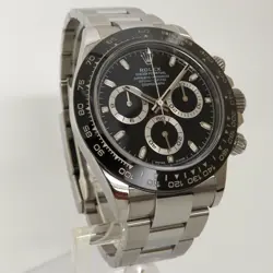 ROLEX DAYTONA BLACK DIAL CERAMIC BEZEL STAINLESS STEEL 40MM AUTOMATIC 116500LN