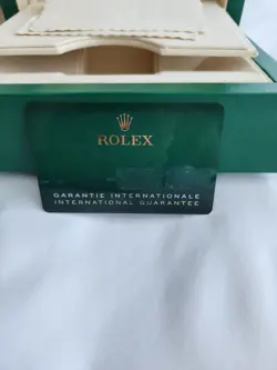 Rolex Datejust 41  126301 18K Rose Gold Dust Diamon Dial Box and Card