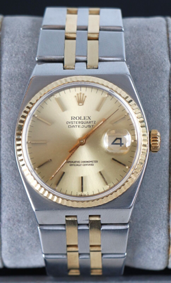 QUARTZ DATEJUST CHAMPAGNE
