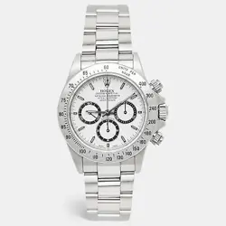 ROLEX WHITE STAINLESS