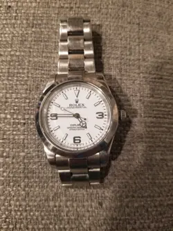 ROLEX OYSTER PERPETUAL WRISTWATCH.
