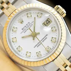 GOLD/STEEL WHITE WATCH