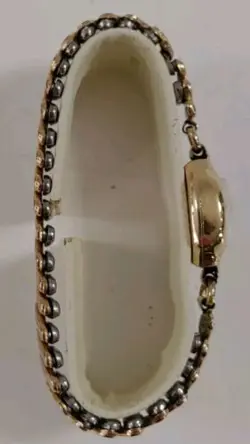 Rolex Standard Women's 17 Jewel Windup Watch 14k Gold Case ~ Working