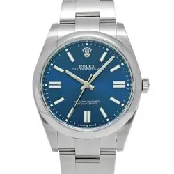 USED ROLEX OYSTER PERPETUAL 41 124300 BLUE CASE: 41×41MM MEN'S WATCH #1113229