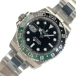 USED ROLEX GMT MASTER 2 126720VTNR BLACK CASE: 40MM MEN'S WATCH #111329