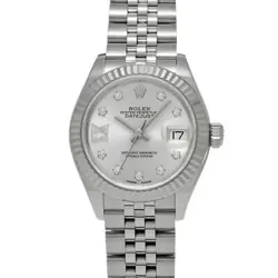 USED ROLEX DATEJUST 279174G SILVER CASE: 28×28MM LADIES WATCH #111829
