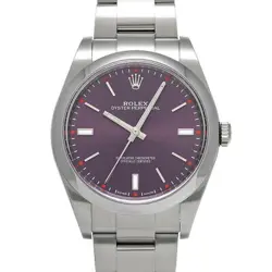 USED ROLEX OYSTER PERPETUAL 39 114300 GRAY CASE: 39×39MM MEN'S WATCH #111629