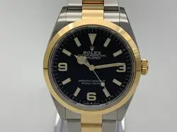 USED ROLEX EXPLORER I 124273 BLACK CASE: 36.0 MM MEN'S WATCH #1111529
