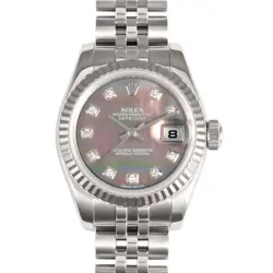 ROLEX 179174G DATEJUST RANDOM SERIAL LADIES WATCH FROM JAPAN G1201