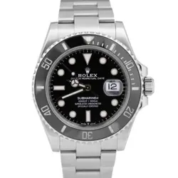 MINT 2021 PAPERS ROLEX SUBMARINER DATE 41 BLACK STEEL 41MM WATCH 126610 LN BOX